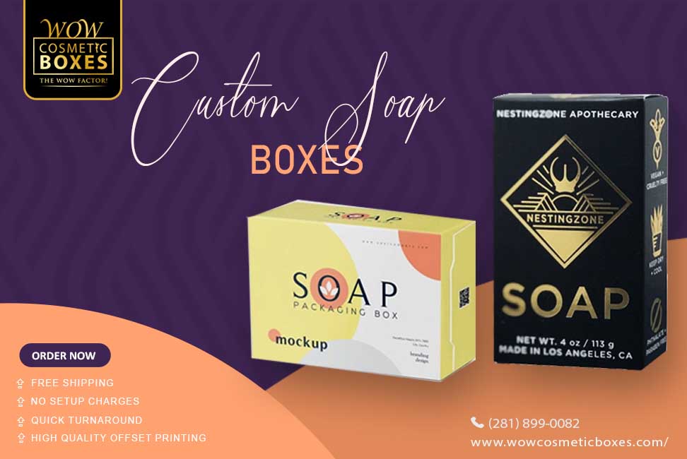 Custom Bar Soap Boxes Tailored To Your Brand's Needs