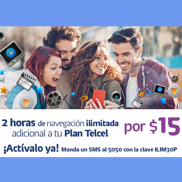 Descubre todo lo que te ofrece el Paquete por Tiempo Hola Telcel