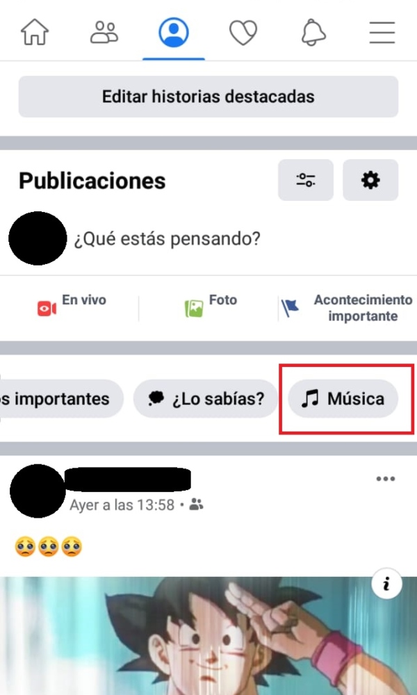 ¿Cómo poner tu música favorita en tu perfil de Facebook?