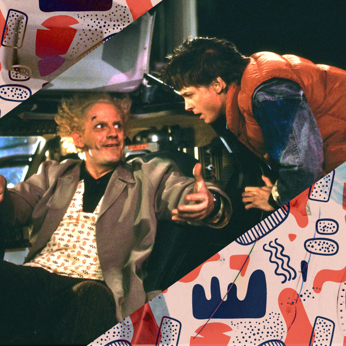 La máquina del tiempo sería un refri y 16 curiosidades de Volver al Futuro