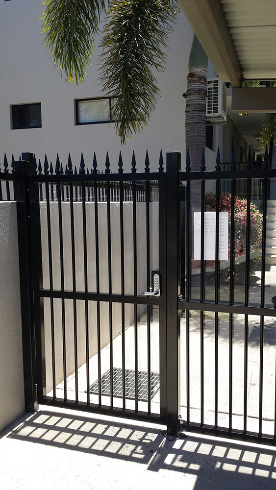 Pedestrian access gate Holdfast Automatic Gates Cairns