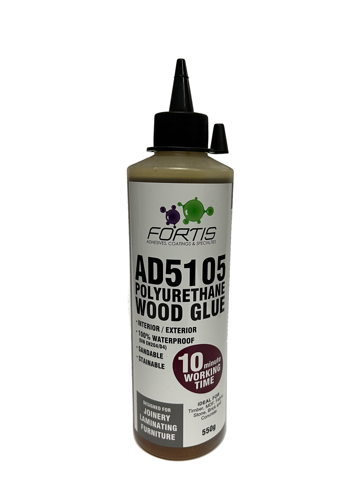 Polyurethane Wood Glue 10 Minutes Working Time Holdfast Components