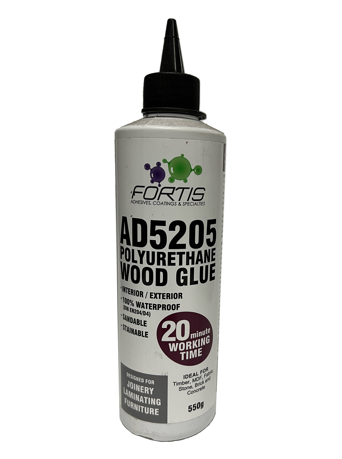 Polyurethane Wood Glue 20 Minutes Working Time Holdfast Components