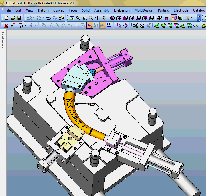 Injection Molding Animation
