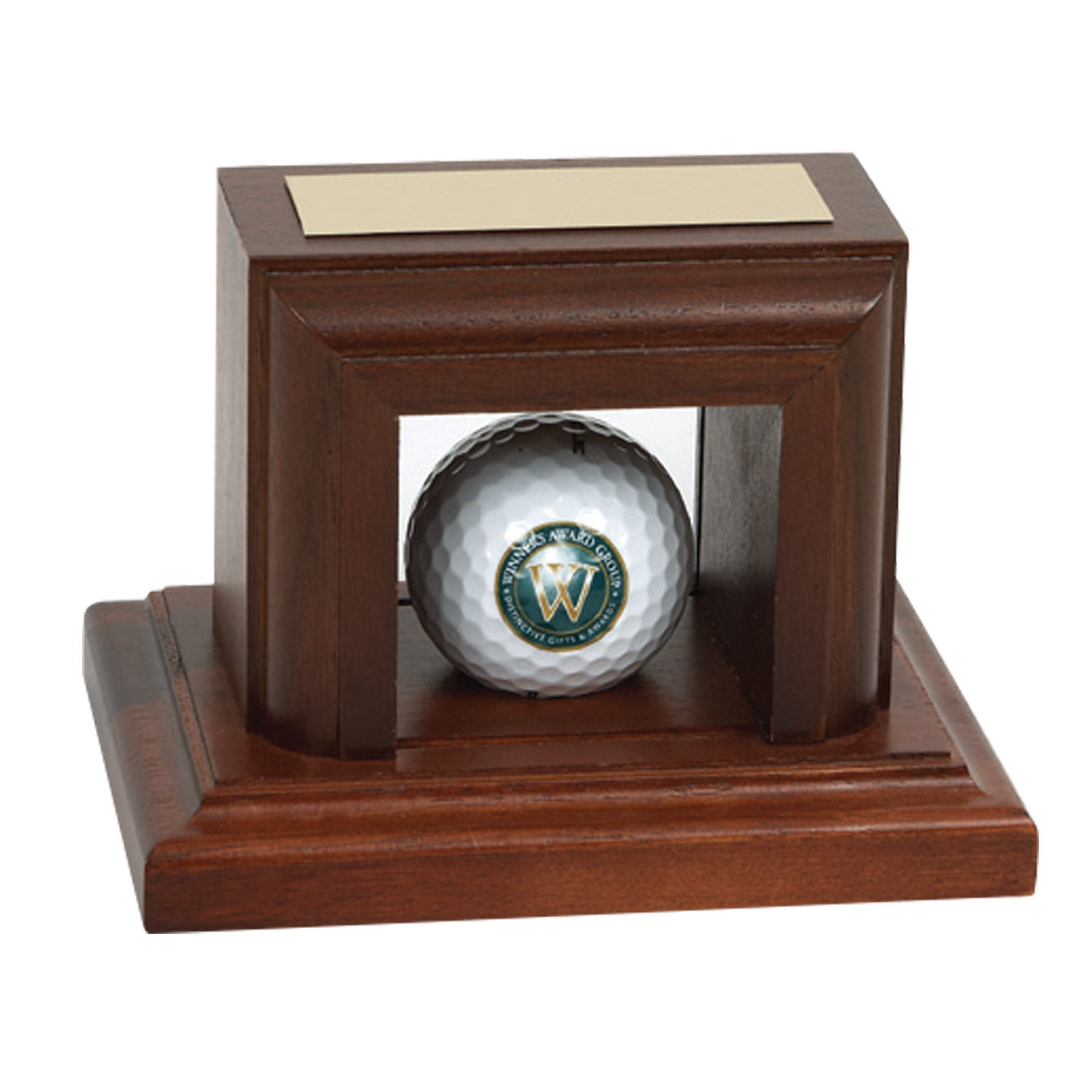Compact Wood Display Box Holeinone