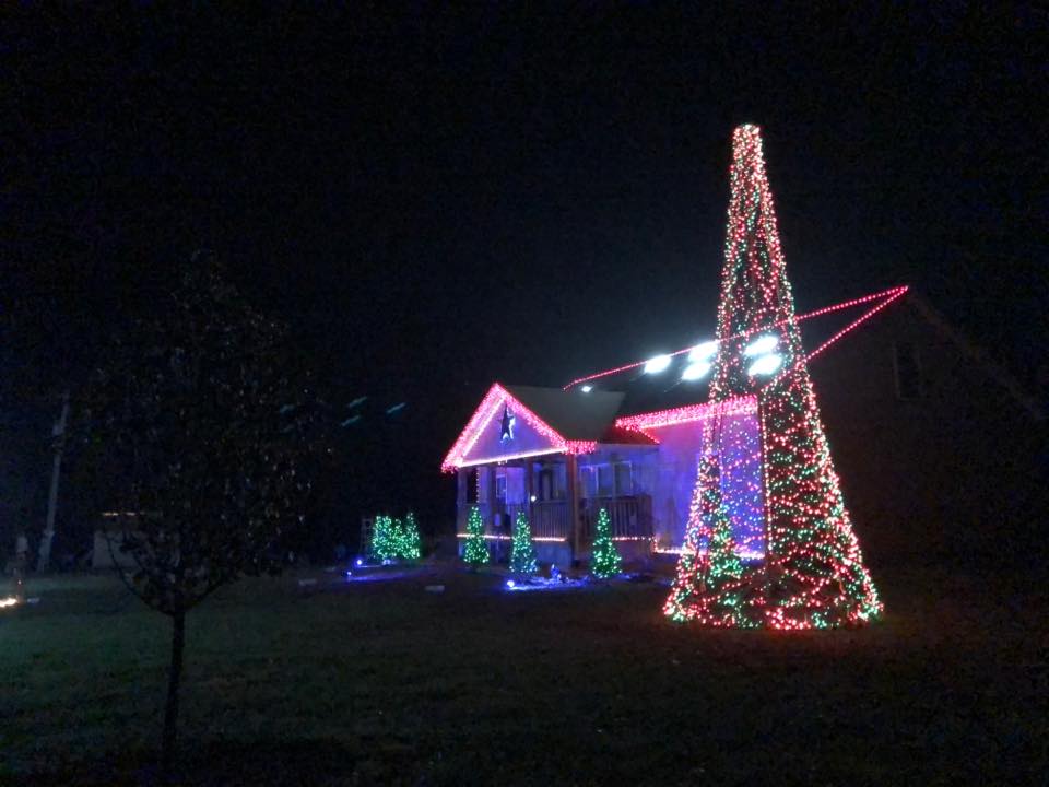 Boyd's Musical Light Display Holiday Light Map