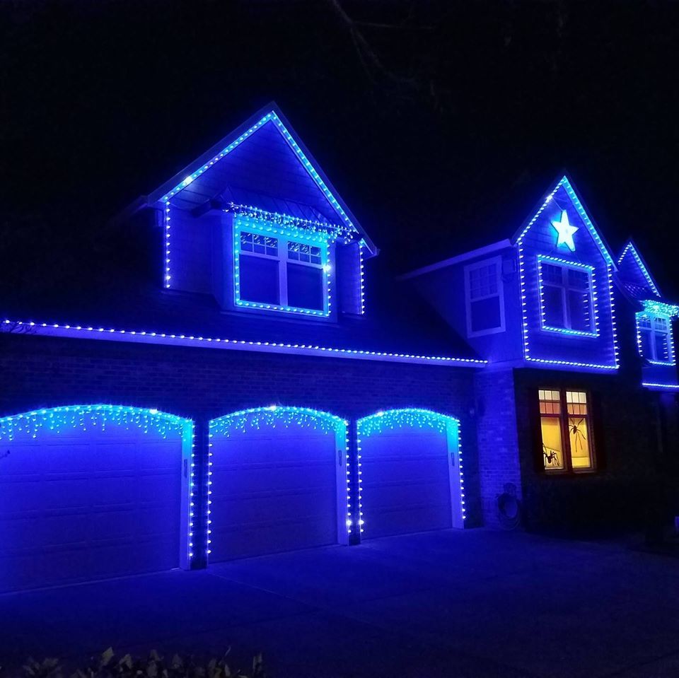 Sandy Light Show Holiday Light Map