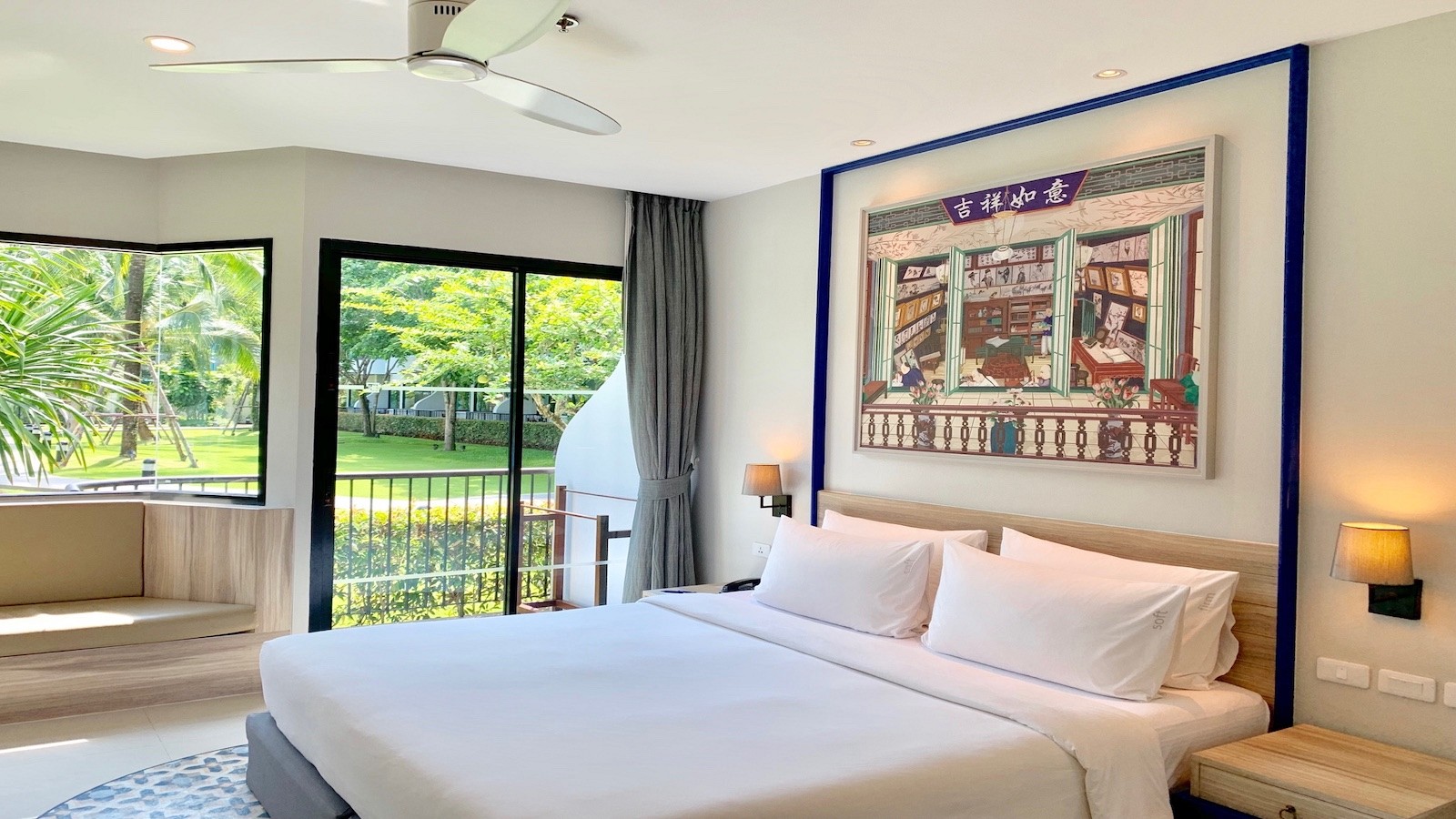 Two Bedroom Family Garden View Suite Best Beachfront Resort AoNang, Krabi