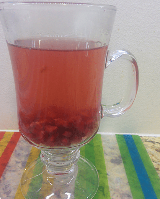 Fresh Pomegranate Tea Recipe Vegan Fresh Fruit Tea