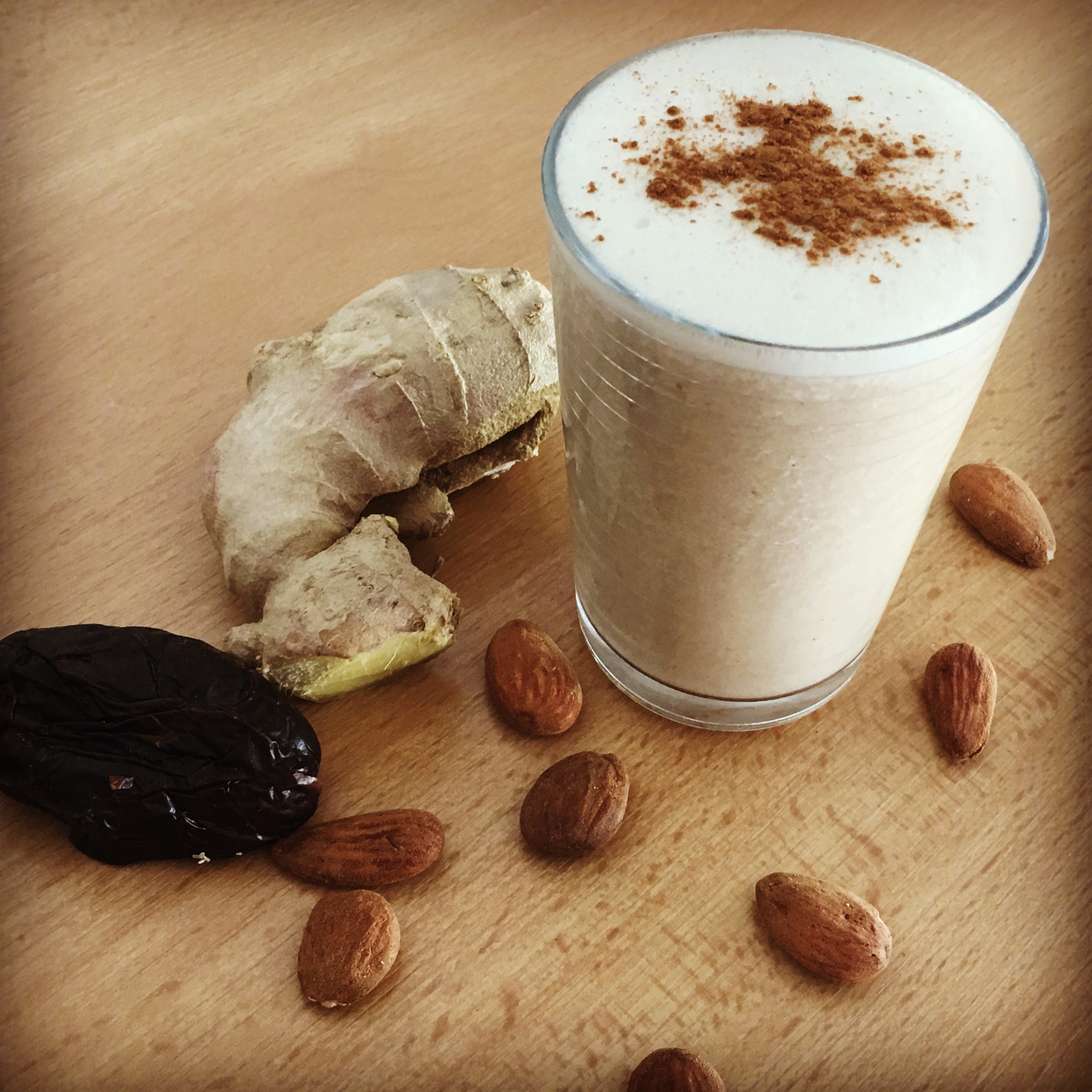 Recipe Ayurvedic almond milk shake