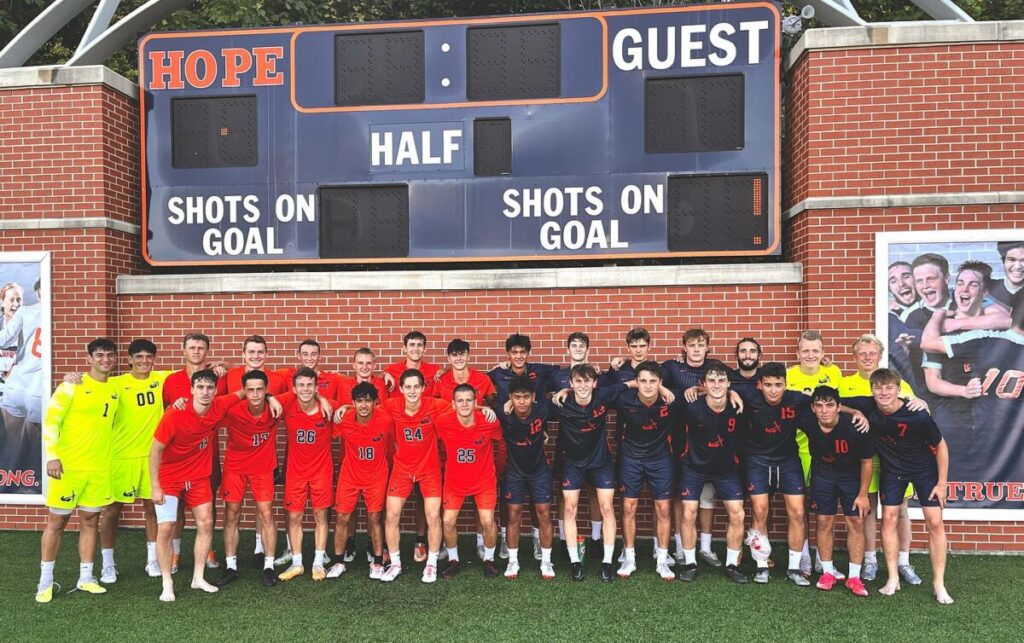 Hope College Soccer Team hits Europe Netherlands, Belgium, Germany