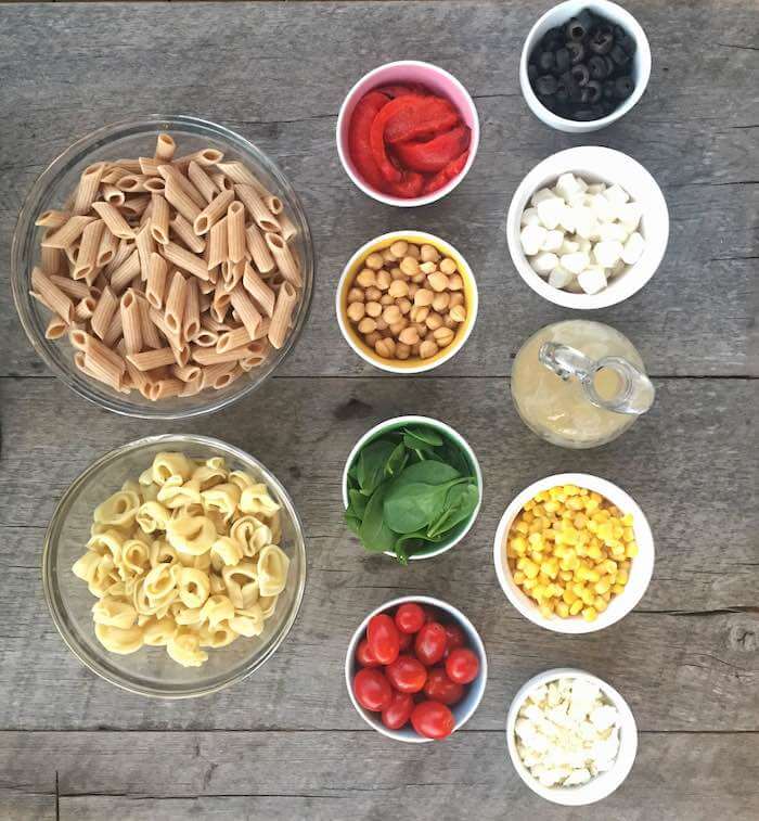 Build Your Own Pasta Salad Bar Holley Grainger
