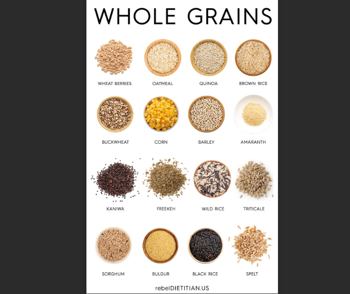 Grain suggestion by How to Eat, Move, & be Healthy “Choose organic