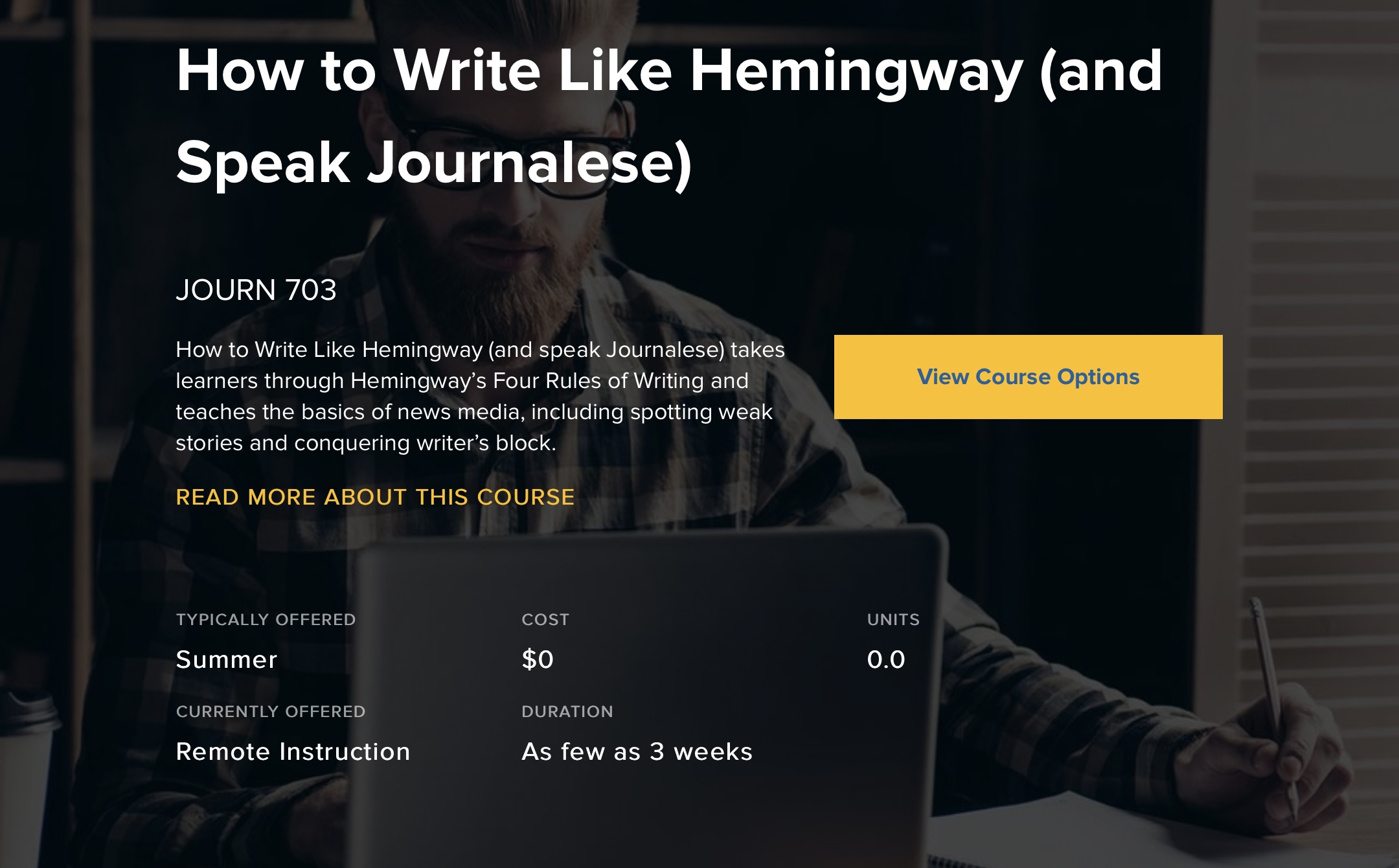 How To Write Like Hemingway (and Speak Journalese) The HollywoodBowles