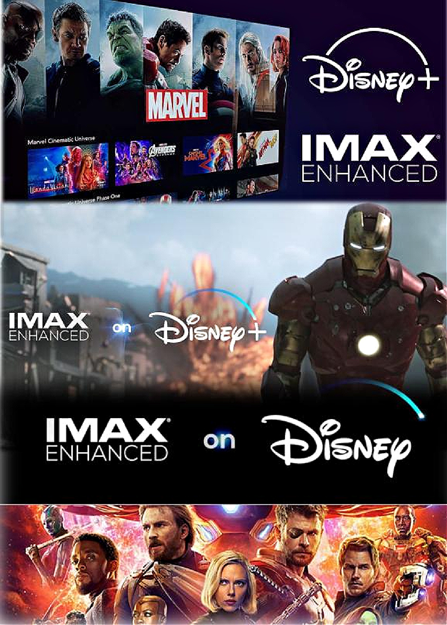 IMAX, Disney+ expand Marvel in homes Hollywood in HiDef