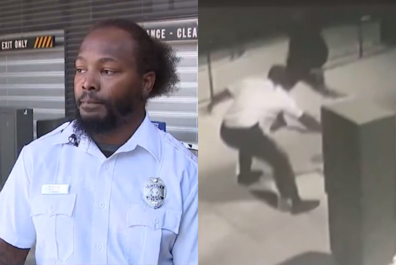 Security Guard Quits Job On Live TV • Hollywood Unlocked