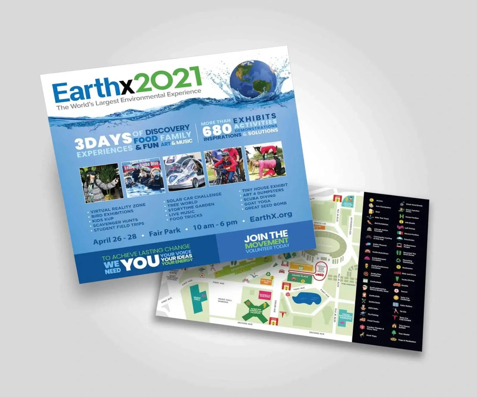 EarthX Earth Day Texas Holmes Millet Advertising