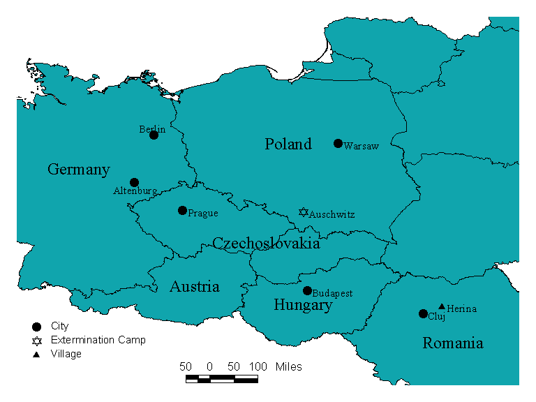 Central Europe Physical Map Freeworldmaps.net
