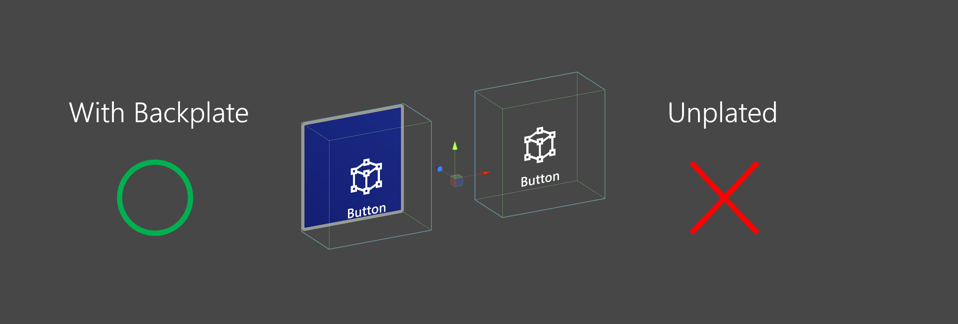 Button (ボタン) Mixed Reality Toolkit Documentation