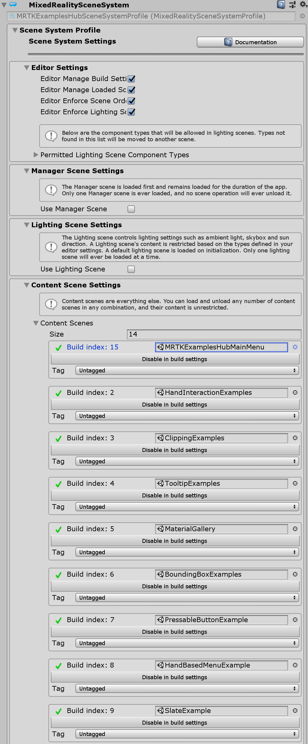 MRTK Examples Hub Mixed Reality Toolkit Documentation