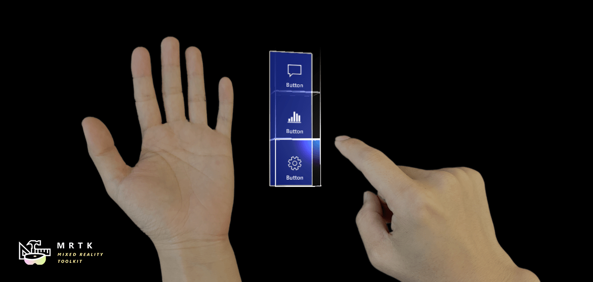Hand menu Mixed Reality Toolkit Documentation