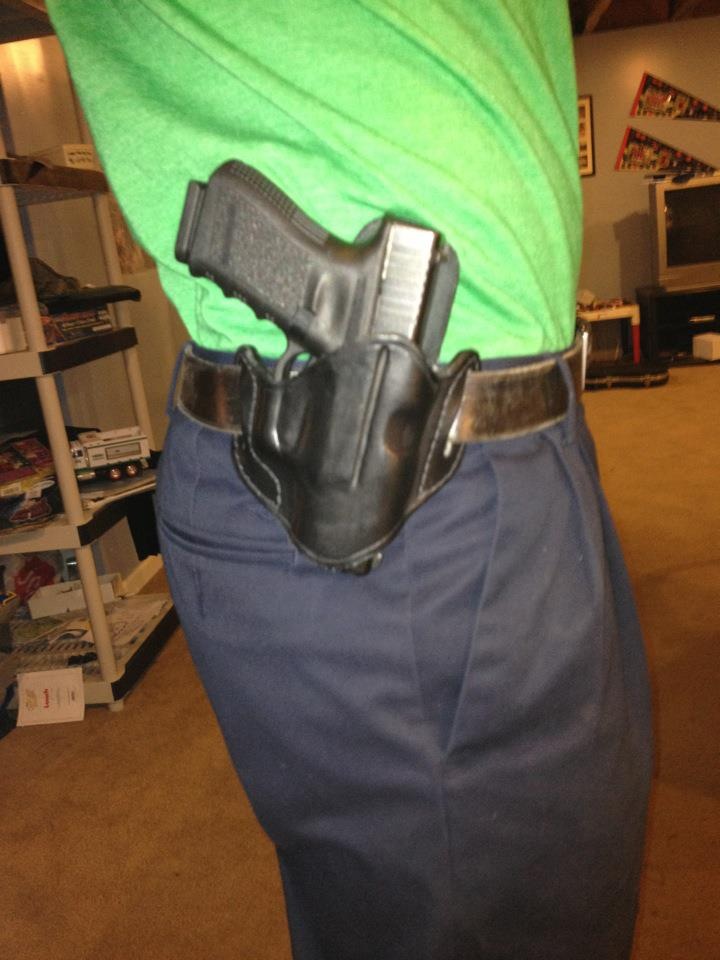 Model 722 High Back Slide Holster