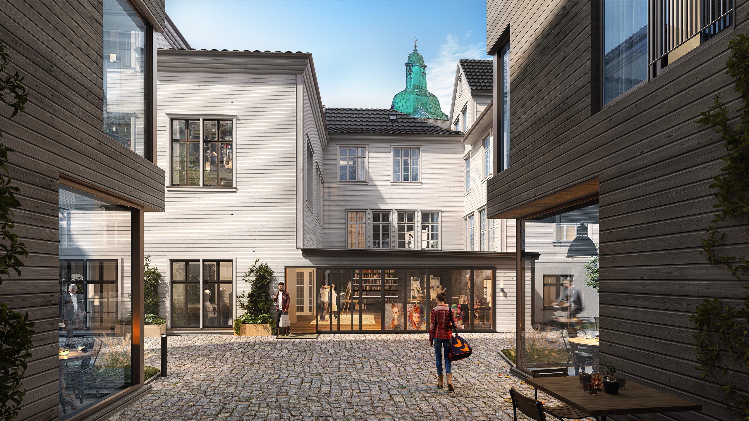 Kong Oscars gate Holst&Valen