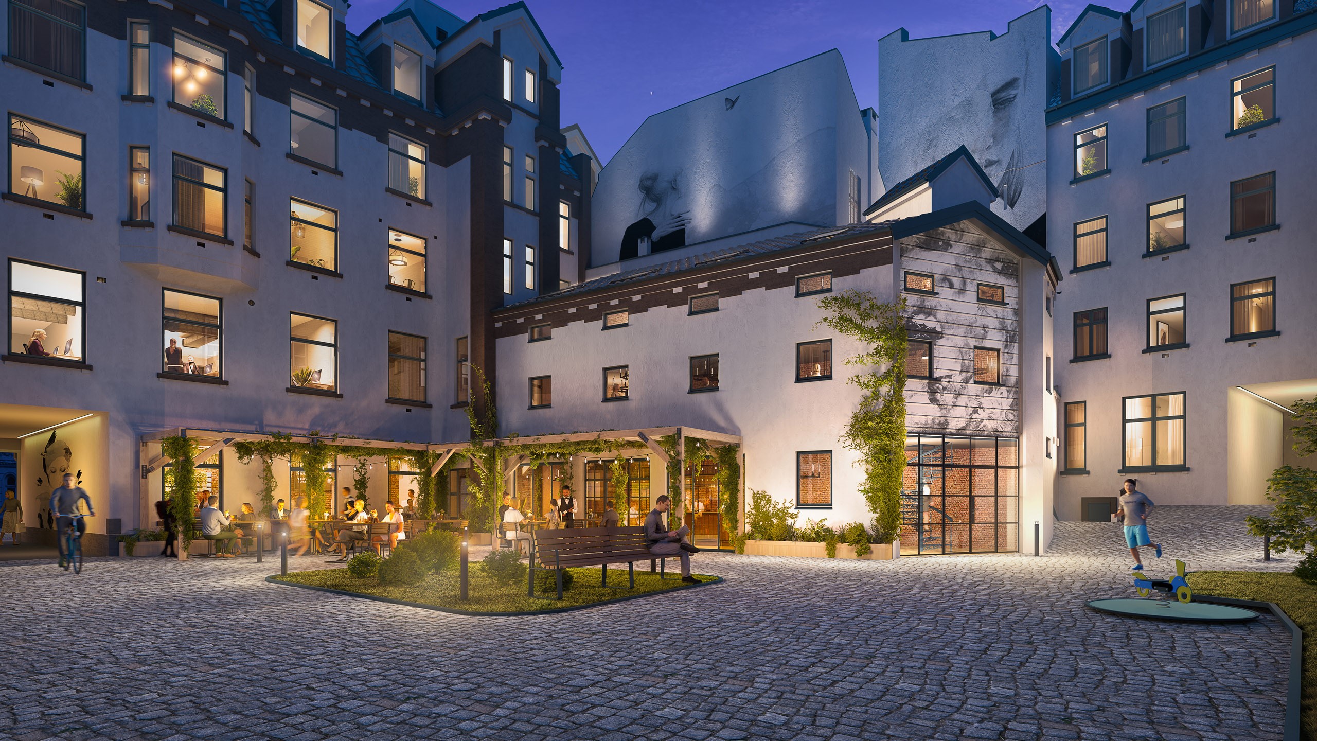 Kong Oscars gate Holst&Valen