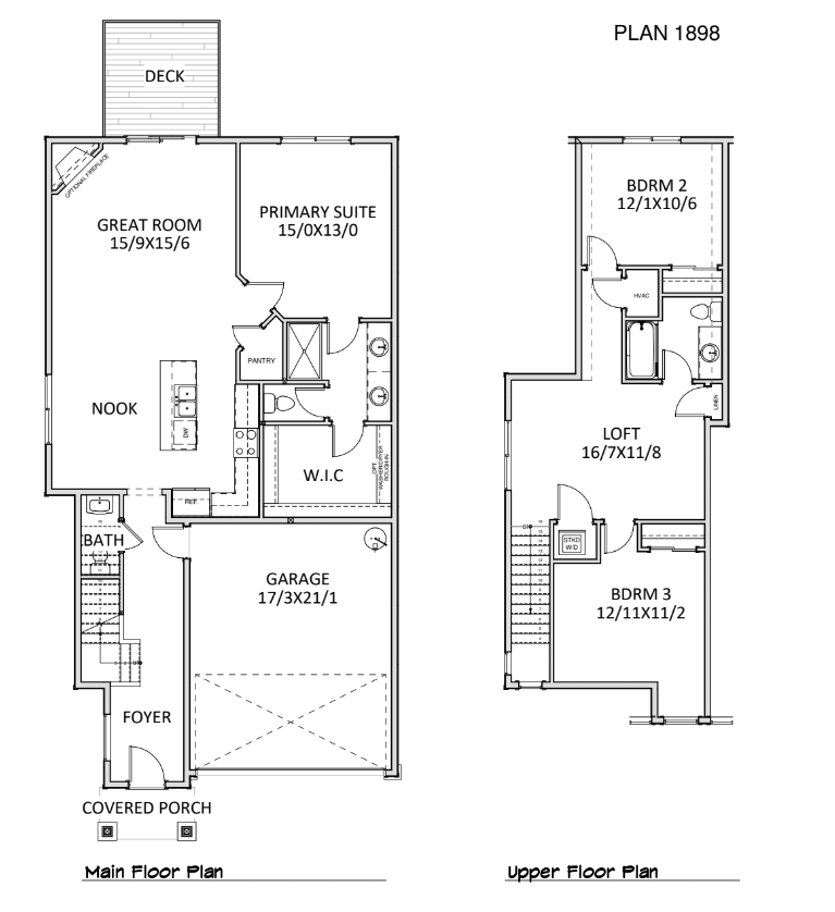 Floor Plans The 1898 Holt Homes