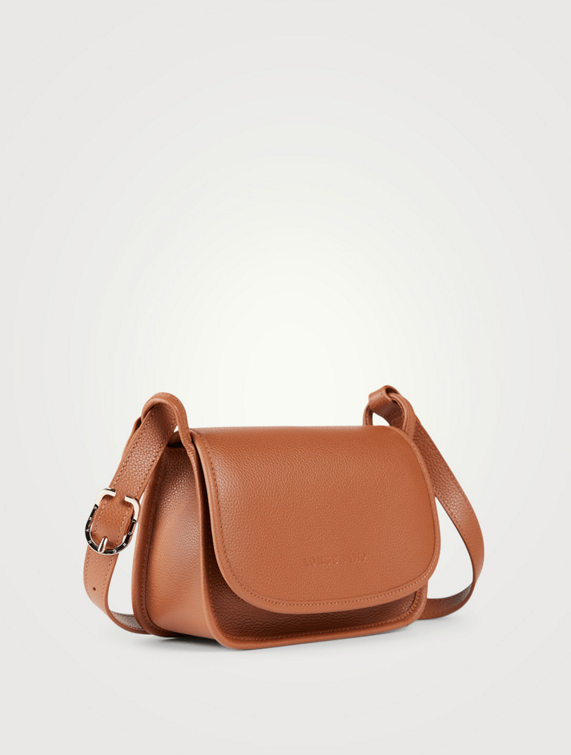 LONGCHAMP Small Le Foulonné Leather Crossbody Bag Holt Renfrew