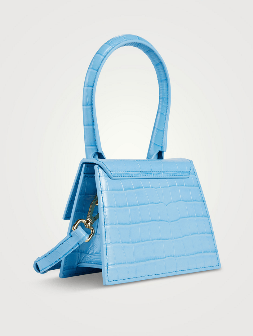 JACQUEMUS Le Chiquito Moyen CrocEmbossed Leather Bag Holt Renfrew