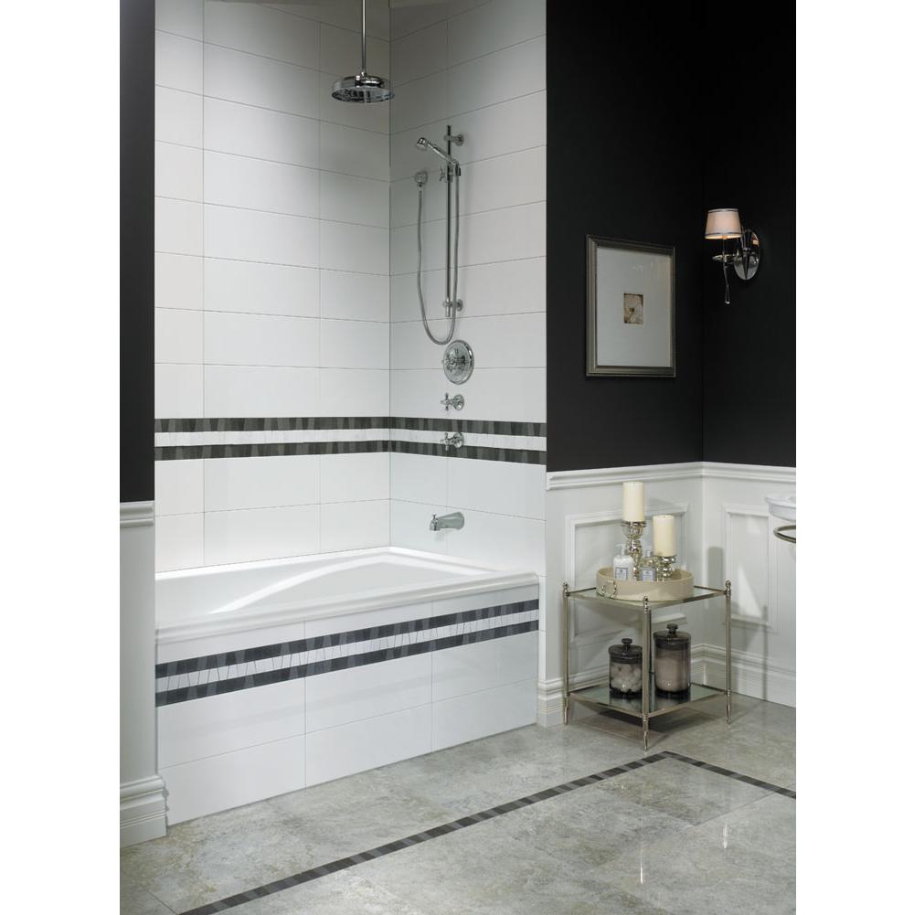 Alcove Soaking Tub Shower Combo Having an alcove tub is a good option