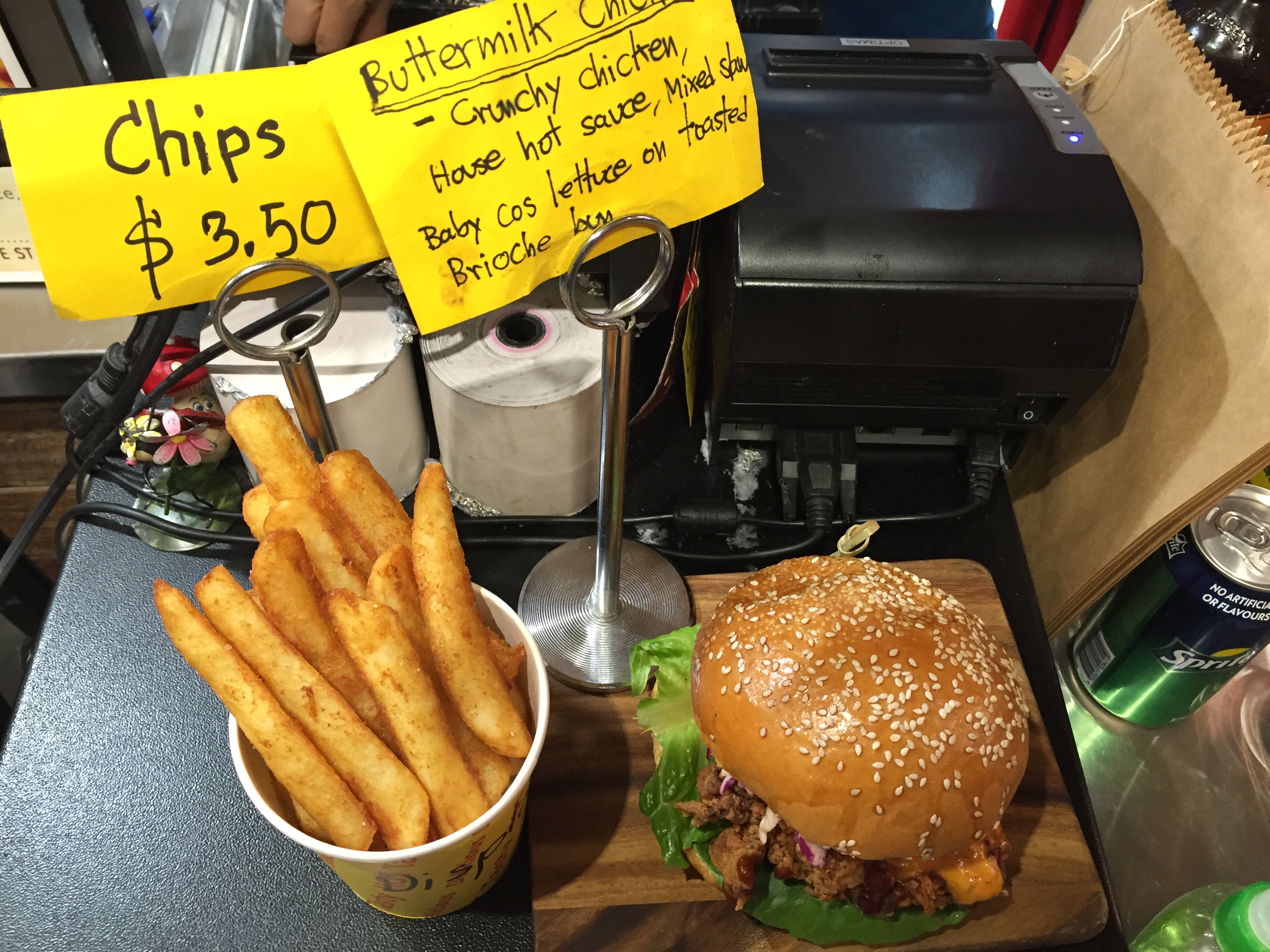 Buttermilk Fried Chicken North Burger Review Holy Cluck™