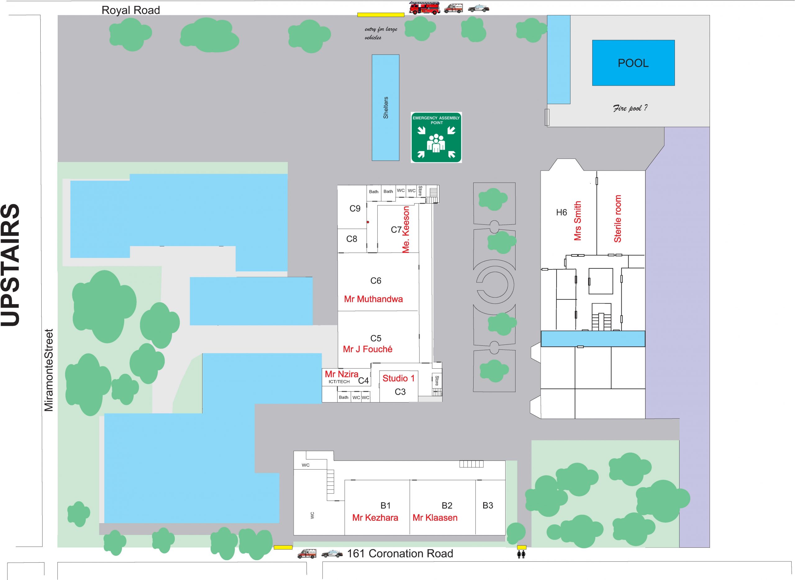 Holy Cross Campus Map About Holy Cross High School