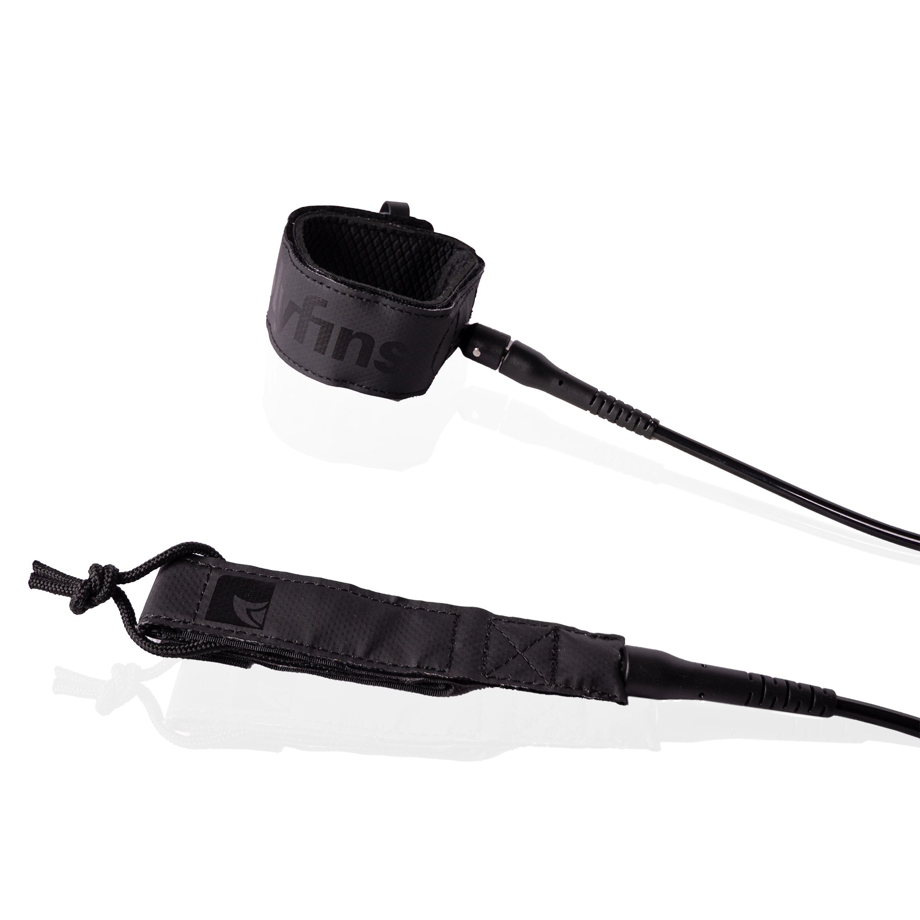 Freeflow Knee/Calf Leash 7 ft Black Holyfins