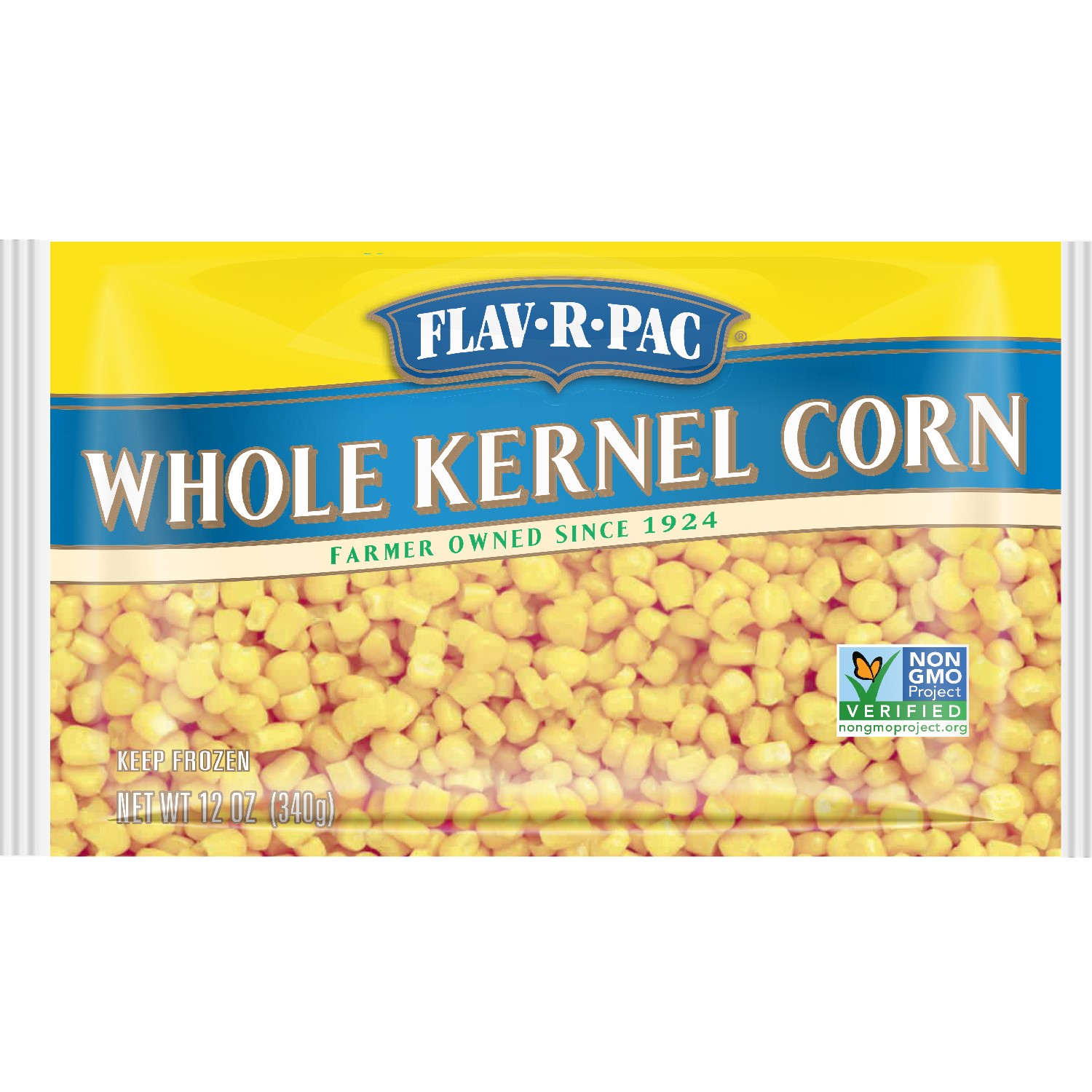 Flav.R.Pac Whole Kernel Corn 12 Oz Holy Land Grocery
