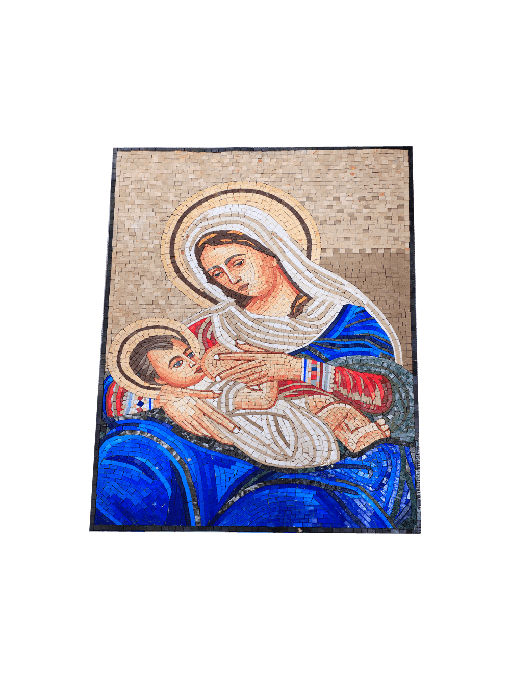 Breast feeding Mosaic Made With Holy land Stones Holy Land Shopping