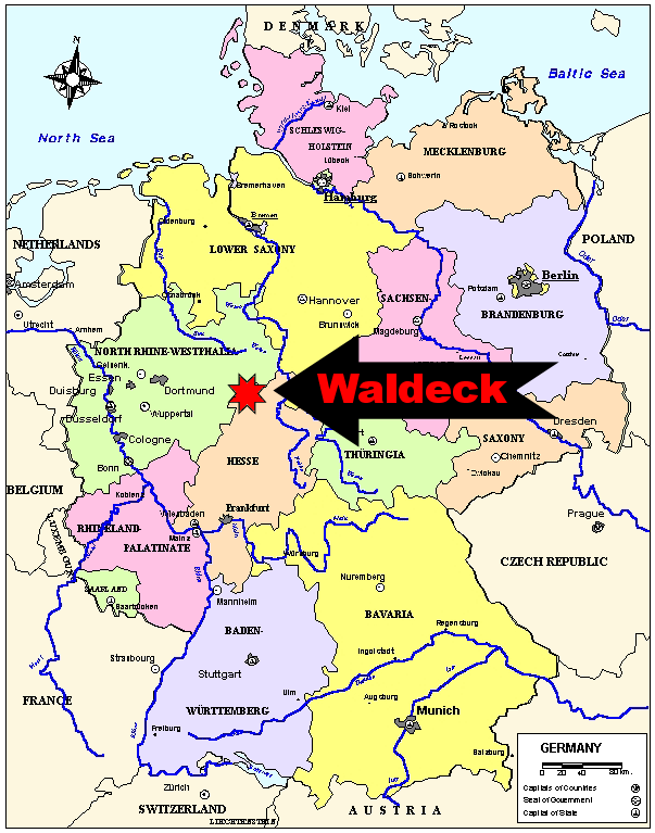 The Principality of Waldeck, Germany