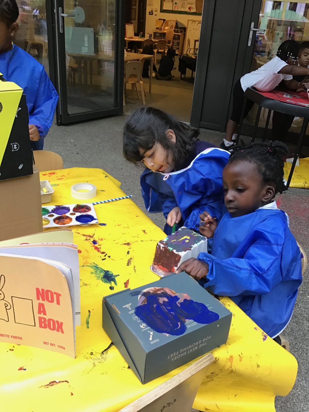 Holy Trinity Primary School Junk modelling in expressive art Reception