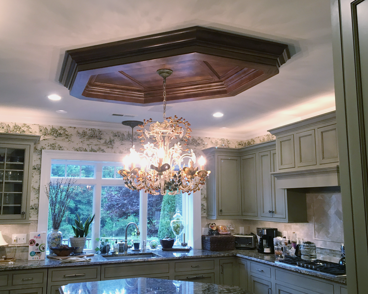 Coffered Ceiling Detail – Holzinger Custom Carpentry LLC