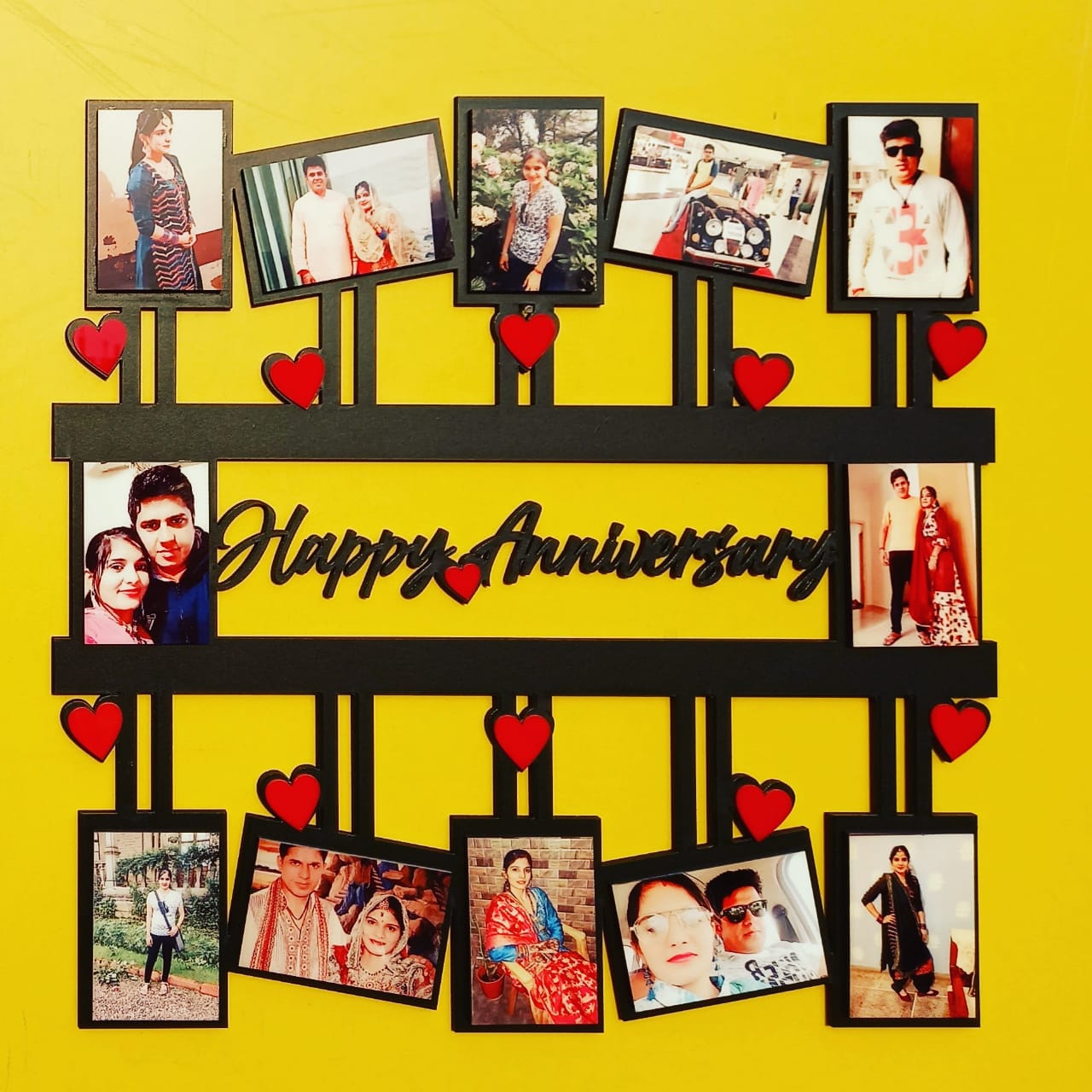Anniversary Gift Customized Photo frame HoMafy