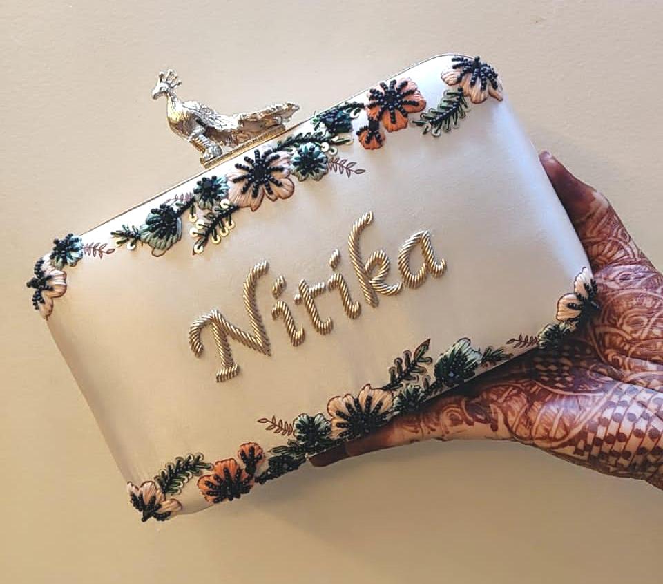 Customized Embroidered Clutches HoMafy