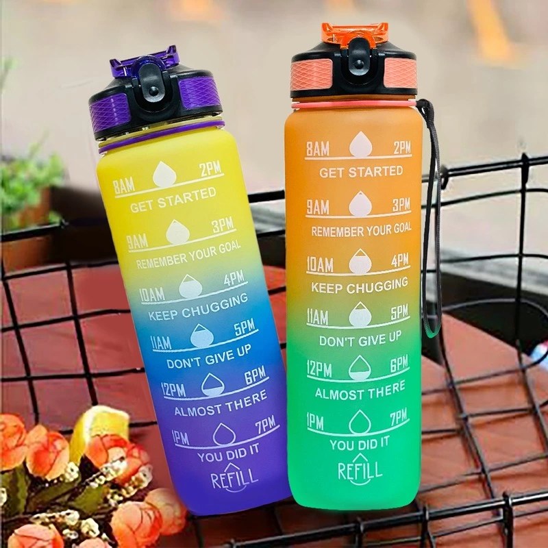 Motivational Sipper Bottle Gym Sipper Bottles