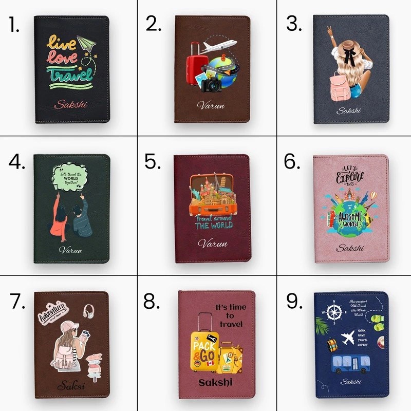 Customized Printed Passport CoverHoMafy
