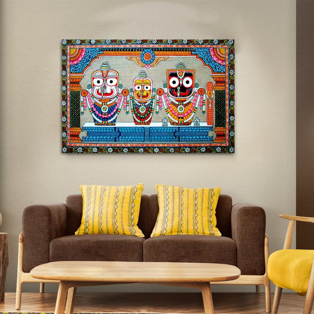 Lord Jagannath Canvas Painting God Paintings CollectionHoMafy