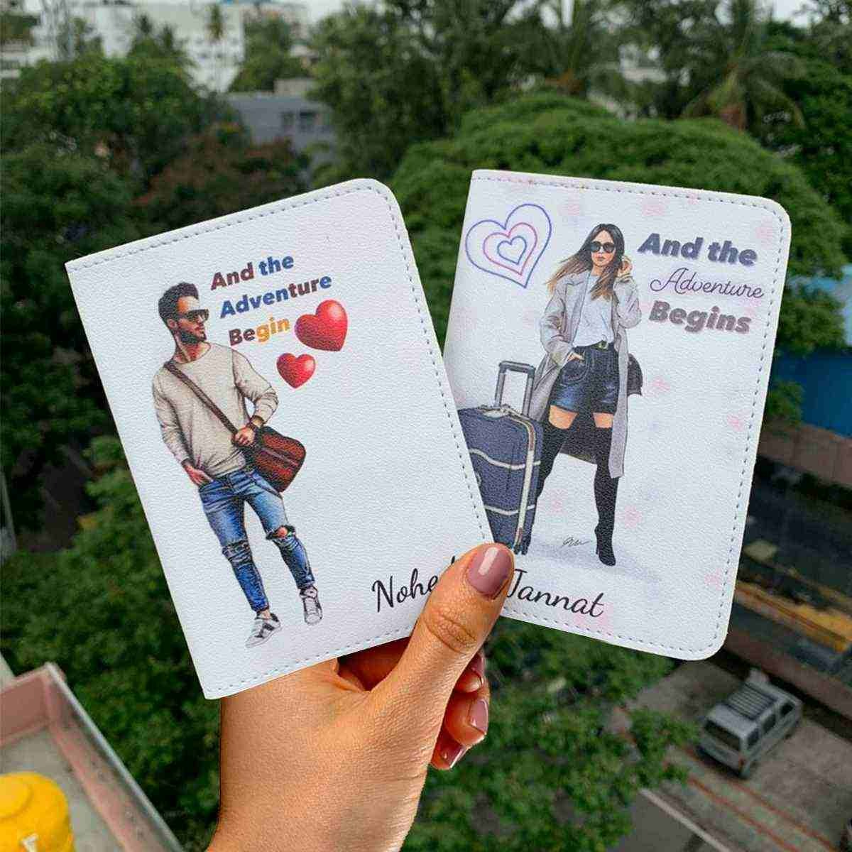 Customized Photo Printed Passport Covers HoMafy