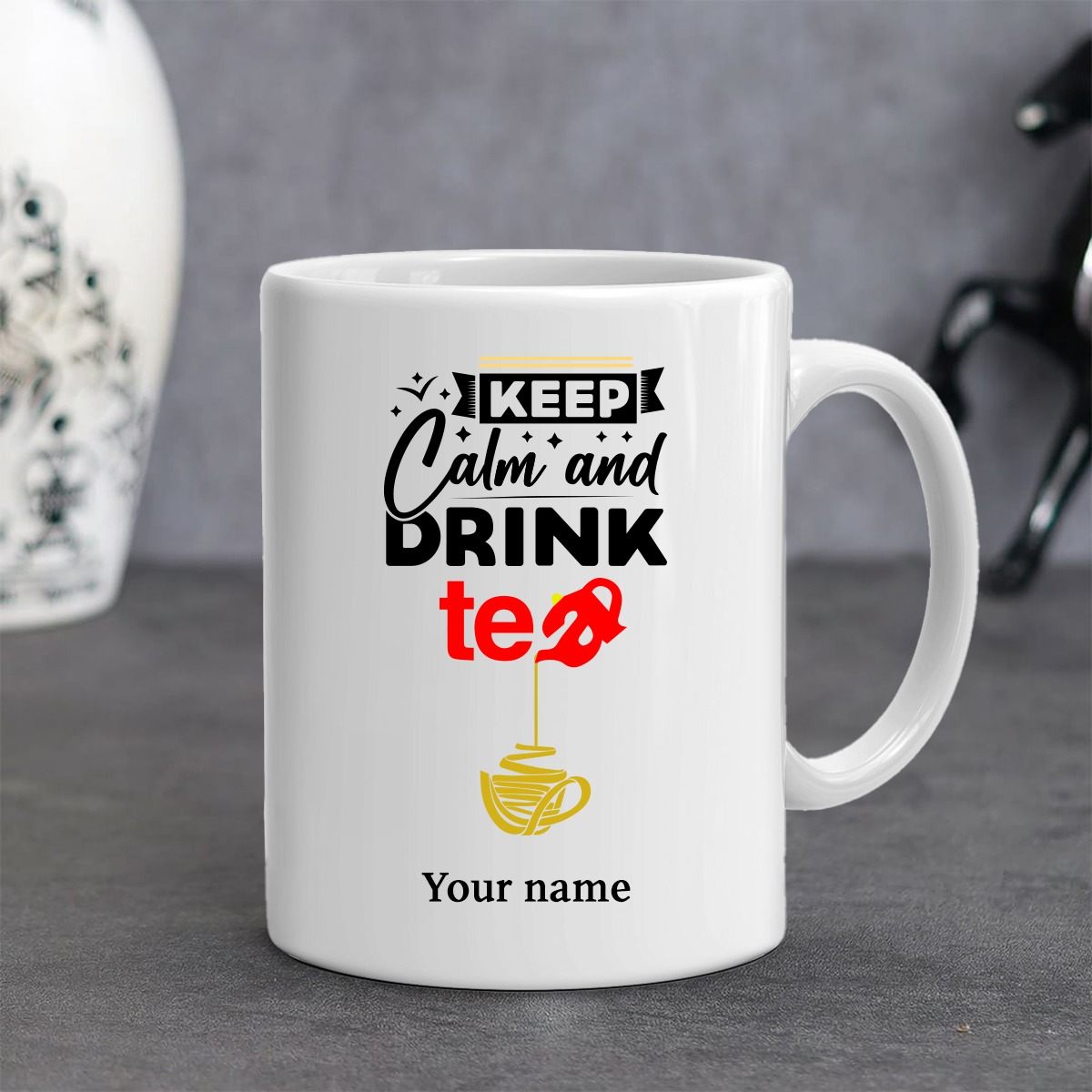 Customized Tea Mug Tea Cups With Name HoMafy