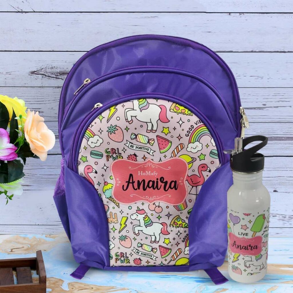 Personalised Printed School Bag Bag For Kids Customized Sippers