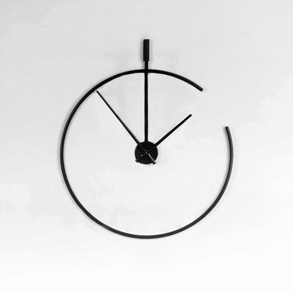 Rustic Wall Clock Modern Wall Clock Office Clocks, Living Room Decor