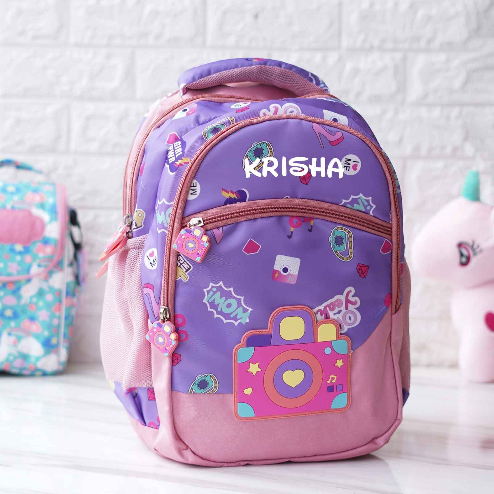 Customized School Bags Kids bags with name HoMafy